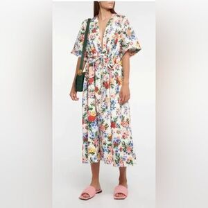 Emilia Wickstead Zarina Floral Dress Kaftan